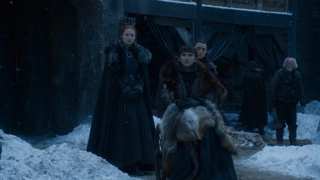 The Stark siblings together at long last