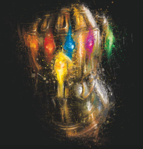 Avengers Endgame Leaked Promo Art 14 - Infinity Gauntlet