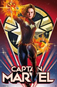 Captain Marvel Wall Poster 1 - Heroic