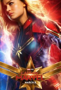 Captain Marvel Character Poster - Brie Larson Captain Marvel