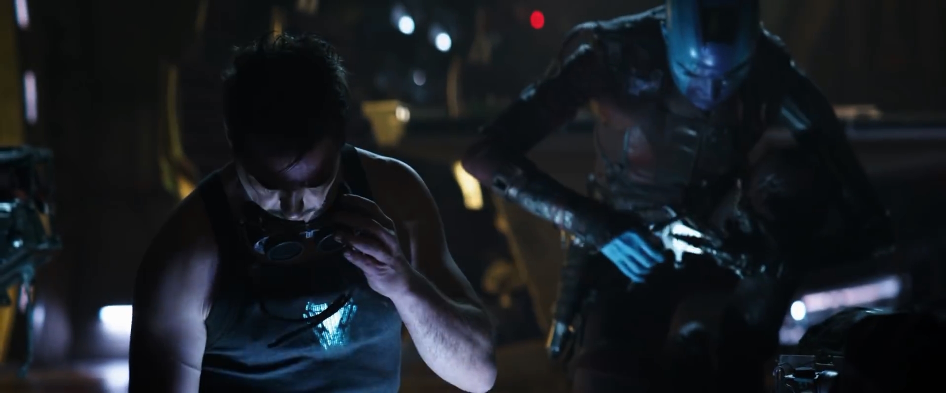 Avengers Endgame Super Bowl Spot - Tony Stark Nebula Mark I Mode