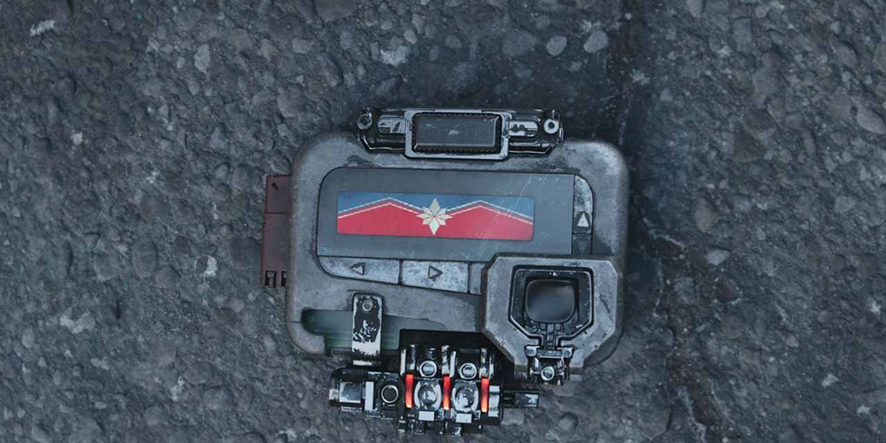 Avengers Infinity War Captain Marvel Pager Nick Fury