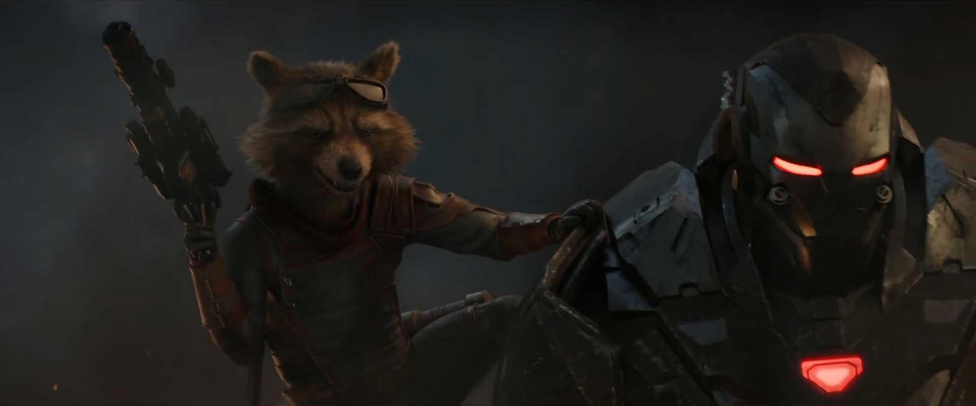 Avengers Endgame Trailer 2 Breakdown - Rocket Raccoon War Machine