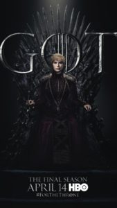 Iron Throne Poster - Cersei Lannister