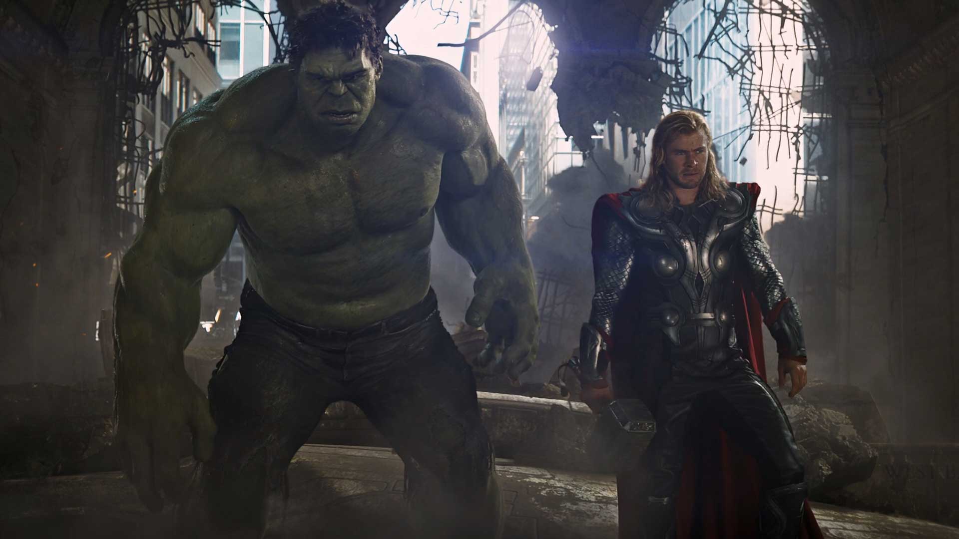 The Road To Avengers Endgame The Avengers - Hulk Thor
