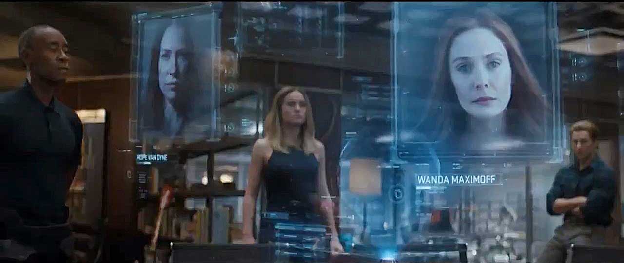 Avengers Endgame TV Spot New Footage Carol Danvers Hope Van Dyne Wanda Maximoff