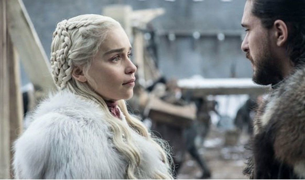Game of Thrones Promo Still - Daenerys Targaryen Jon Snow