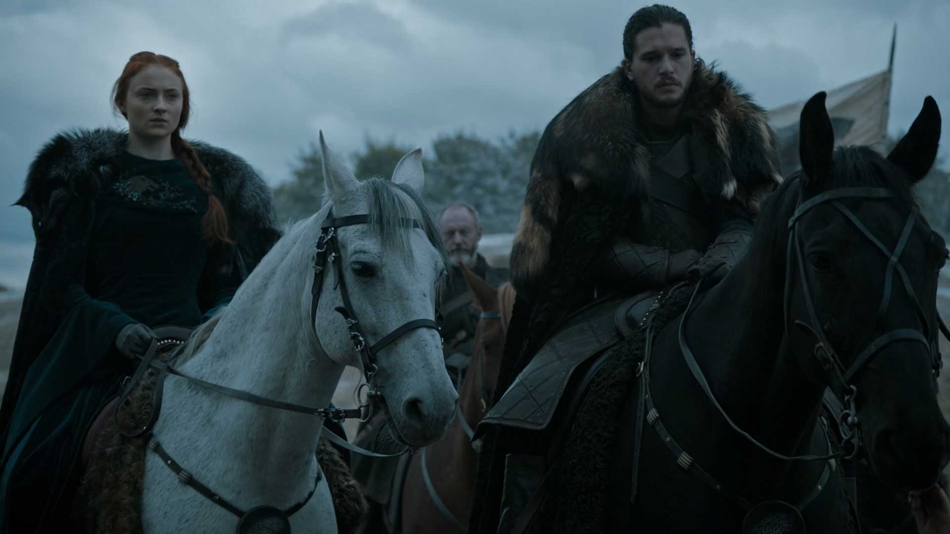 Game of Thrones Season 6 Jon Snow Sansa Stark Battle Of The Bastards