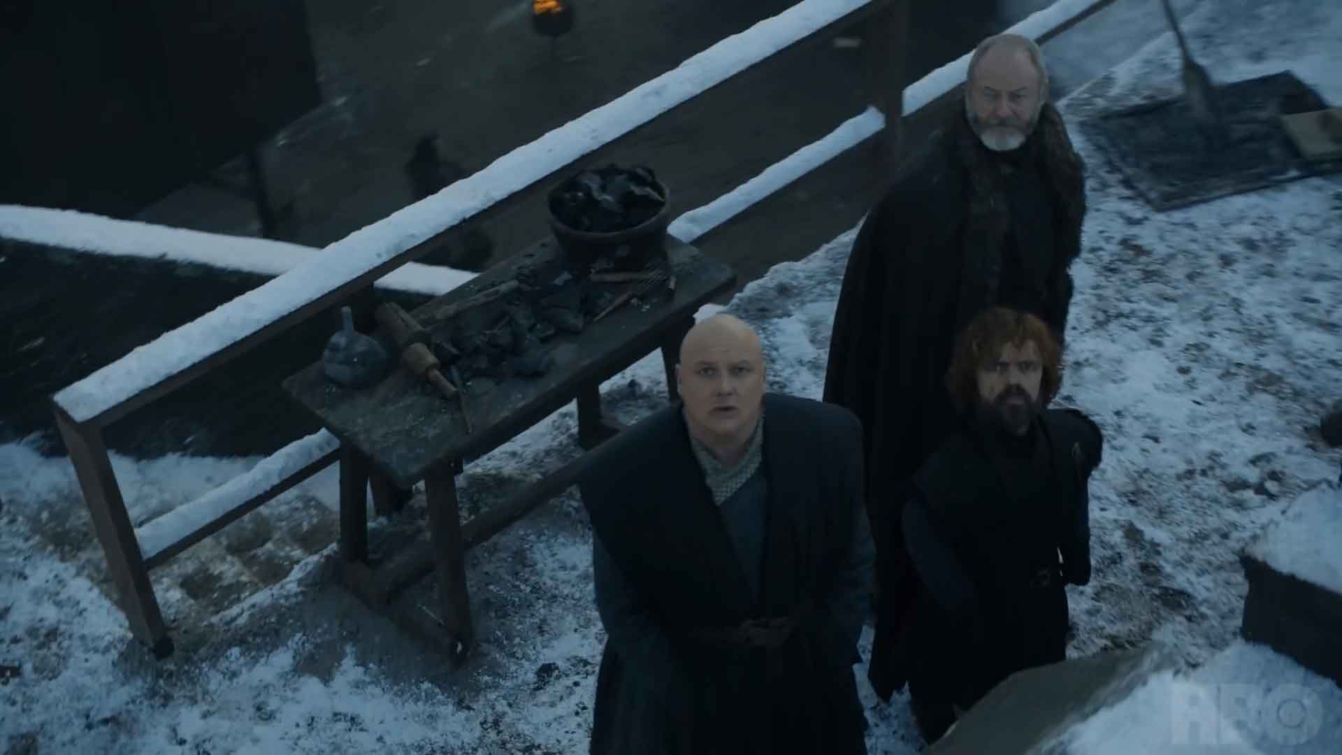 Game of Thrones Season 8 Teaser Trailers - Varys Tyrion Davos