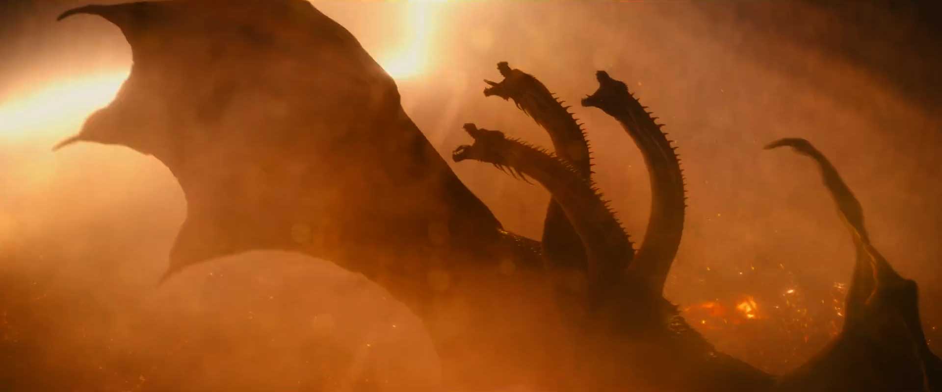 Godzilla King Of The Monsters Ghidorah Volcano