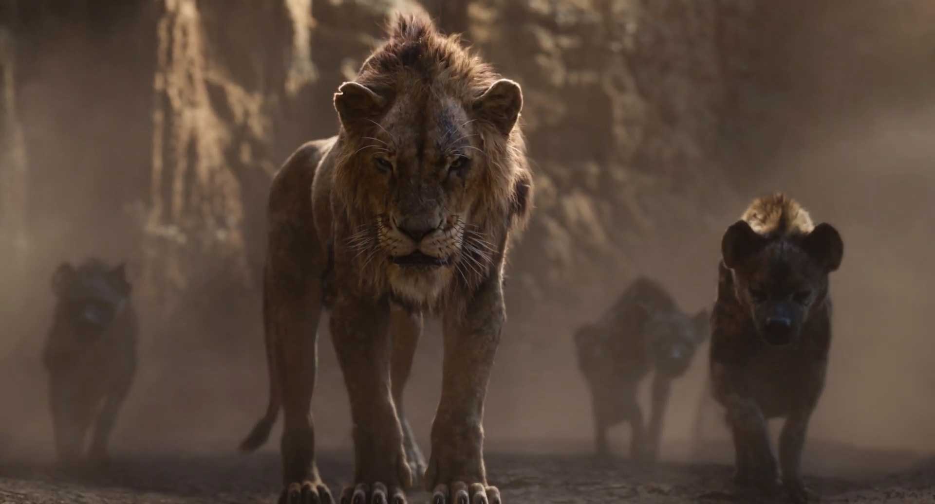 The Lion King Trailer Scar CGI