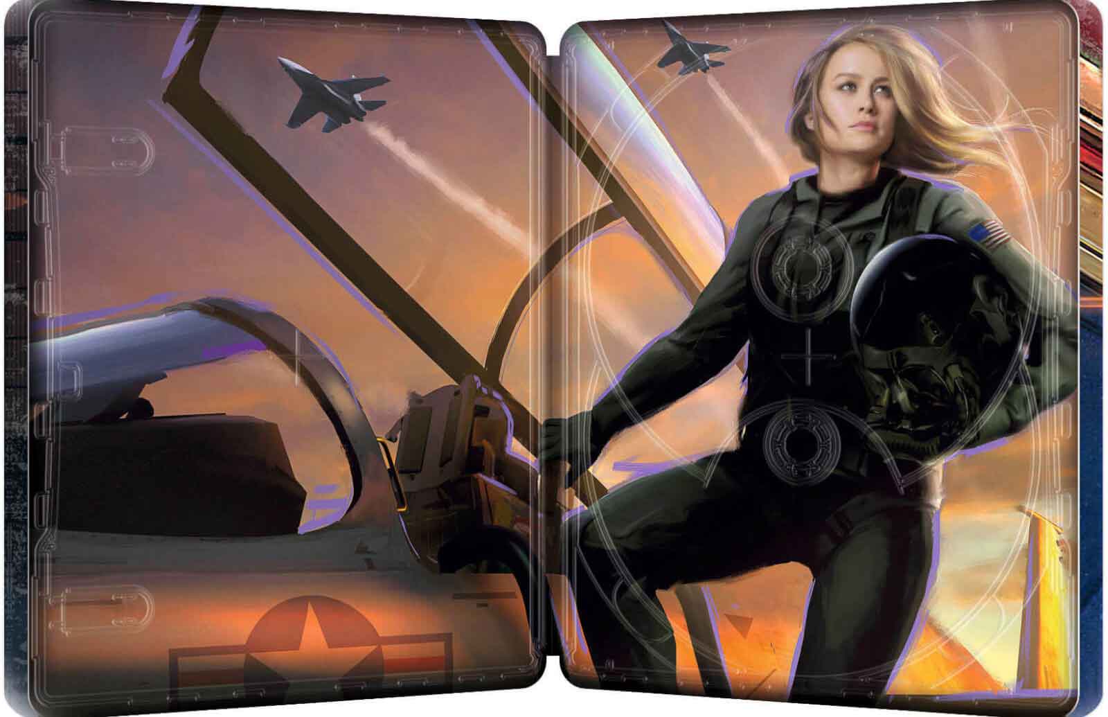 Captain Marvel Blu-Ray Steelbook Case