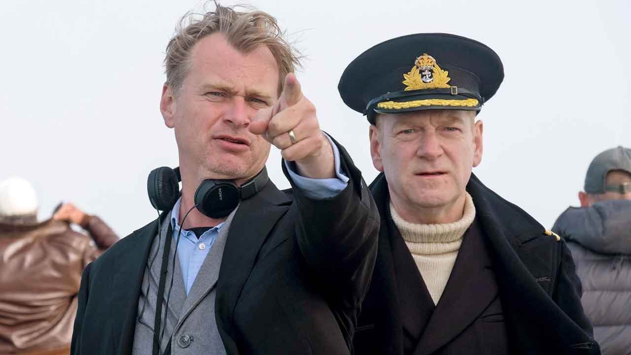 Christopher Nolan Kenneth Branagh Dunkirk Behind The Scenes