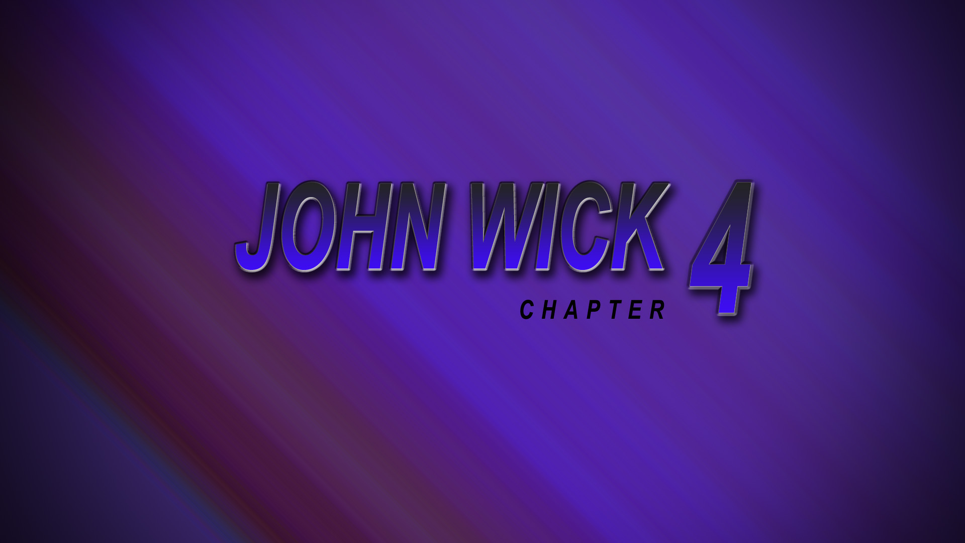 John Wick Chapter 4 Logo