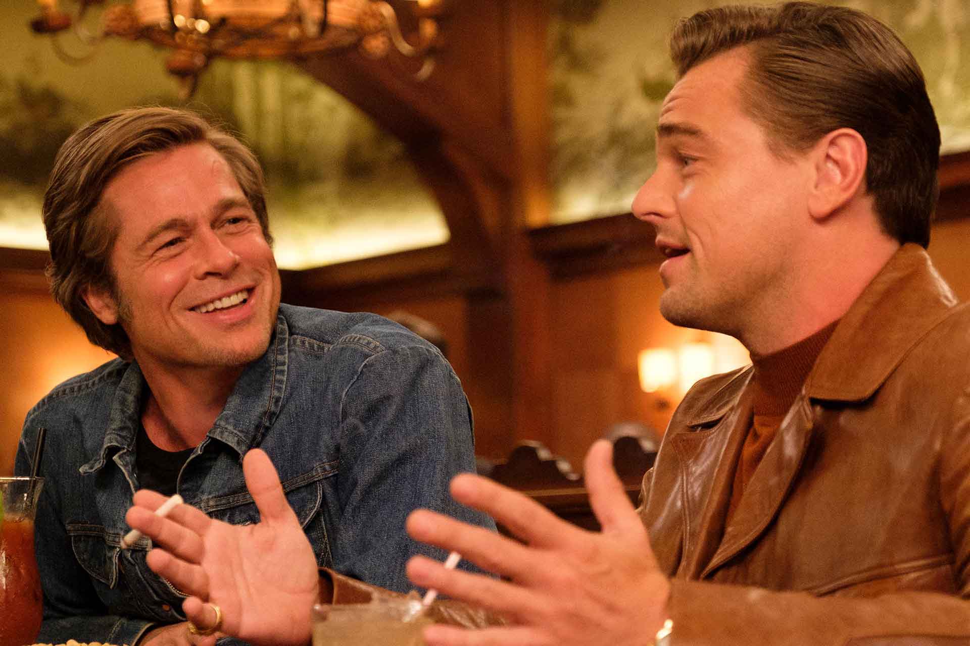 Once Upon A Time In Hollywood Still Leonardo DiCaprio Brad Pitt