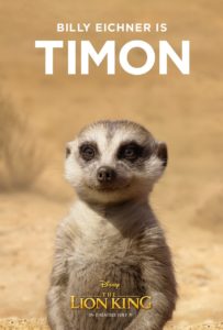 The Lion King Character Poster 04 - Billy Eichner Is Timon