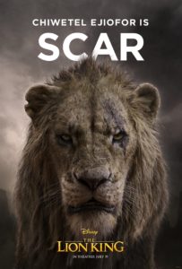 The Lion King Character Poster 06 - Chiwetel Ejiofor Is Scar