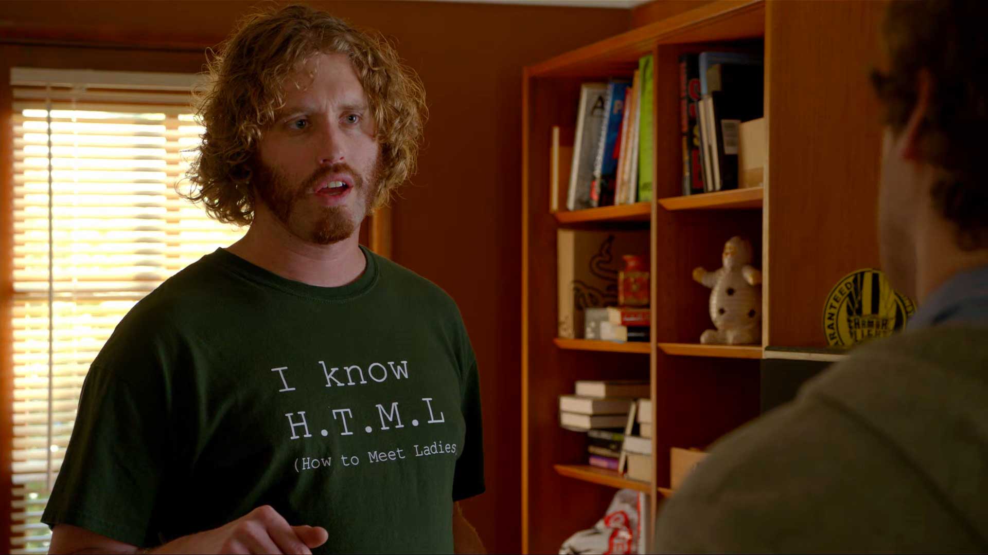 Silicon Valley S1E1 Erlich Bachman HTML T Shirt