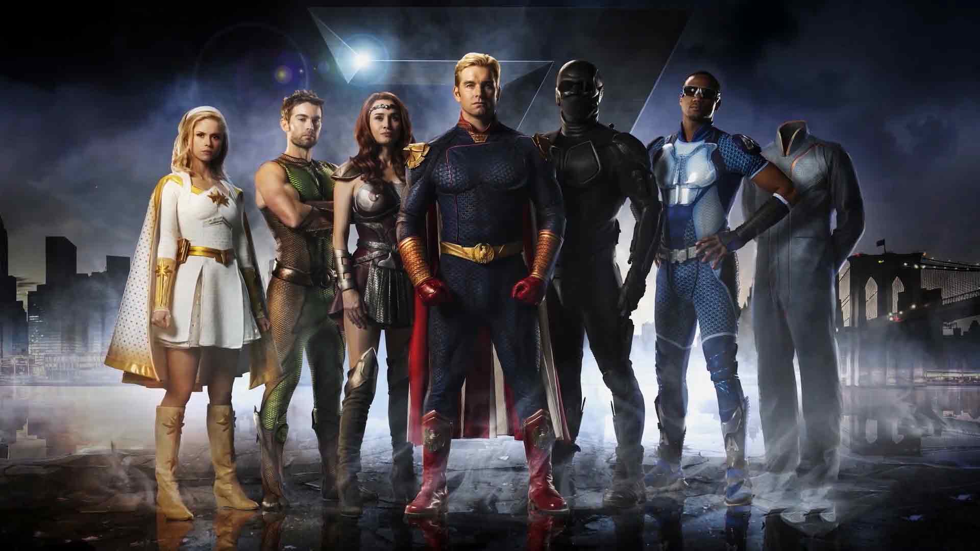 Amazon Prime The Boys Seven Justice League