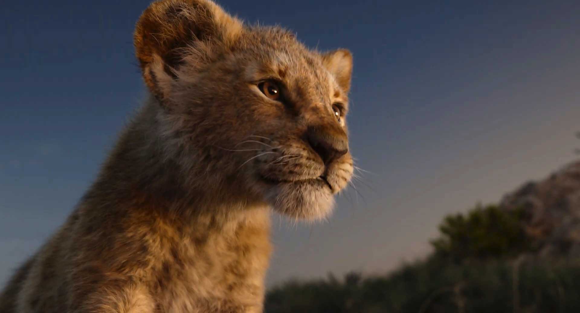The Lion King 2019 Still - Simba Mufasa