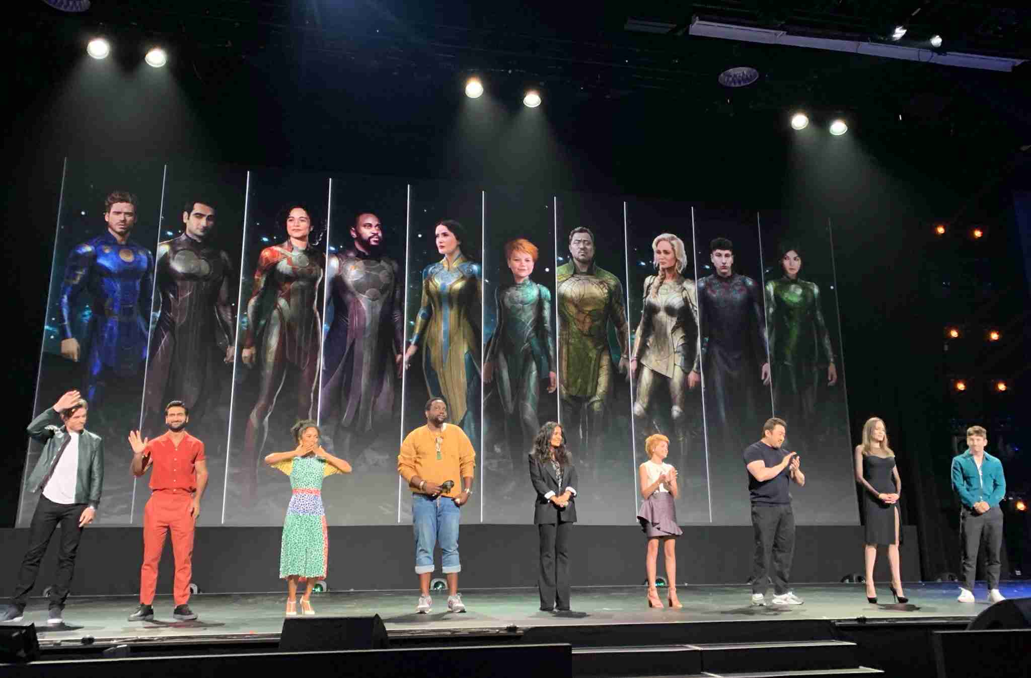 The Eternals Cast First Look D23 Expo