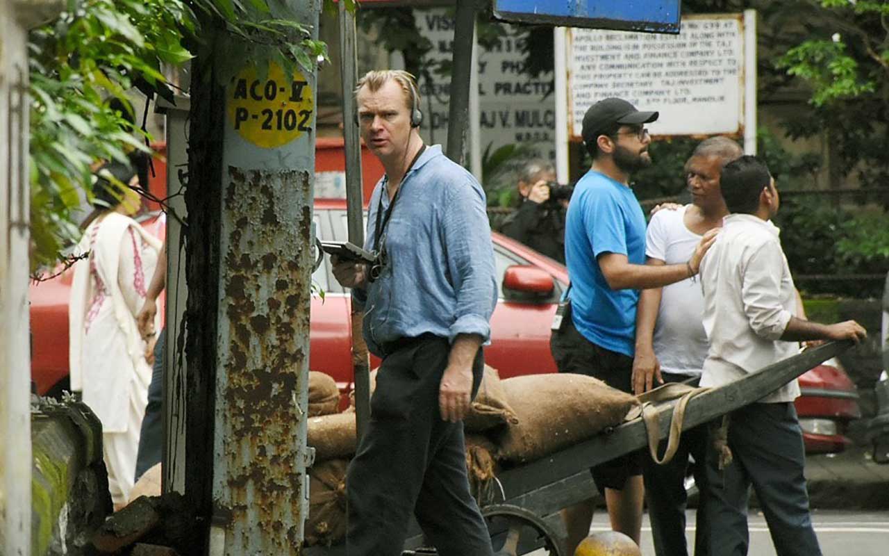 Christopher Nolan Filming Mumbai