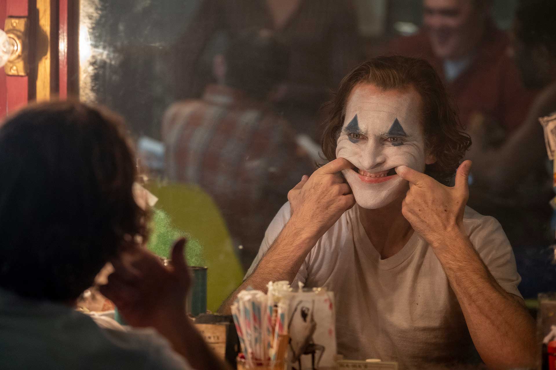 Joker Still Joaquin Phoenix Forced Smile