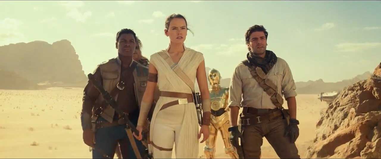 Star Wars The Rise Of Skywalker Theatrical Trailer Shot