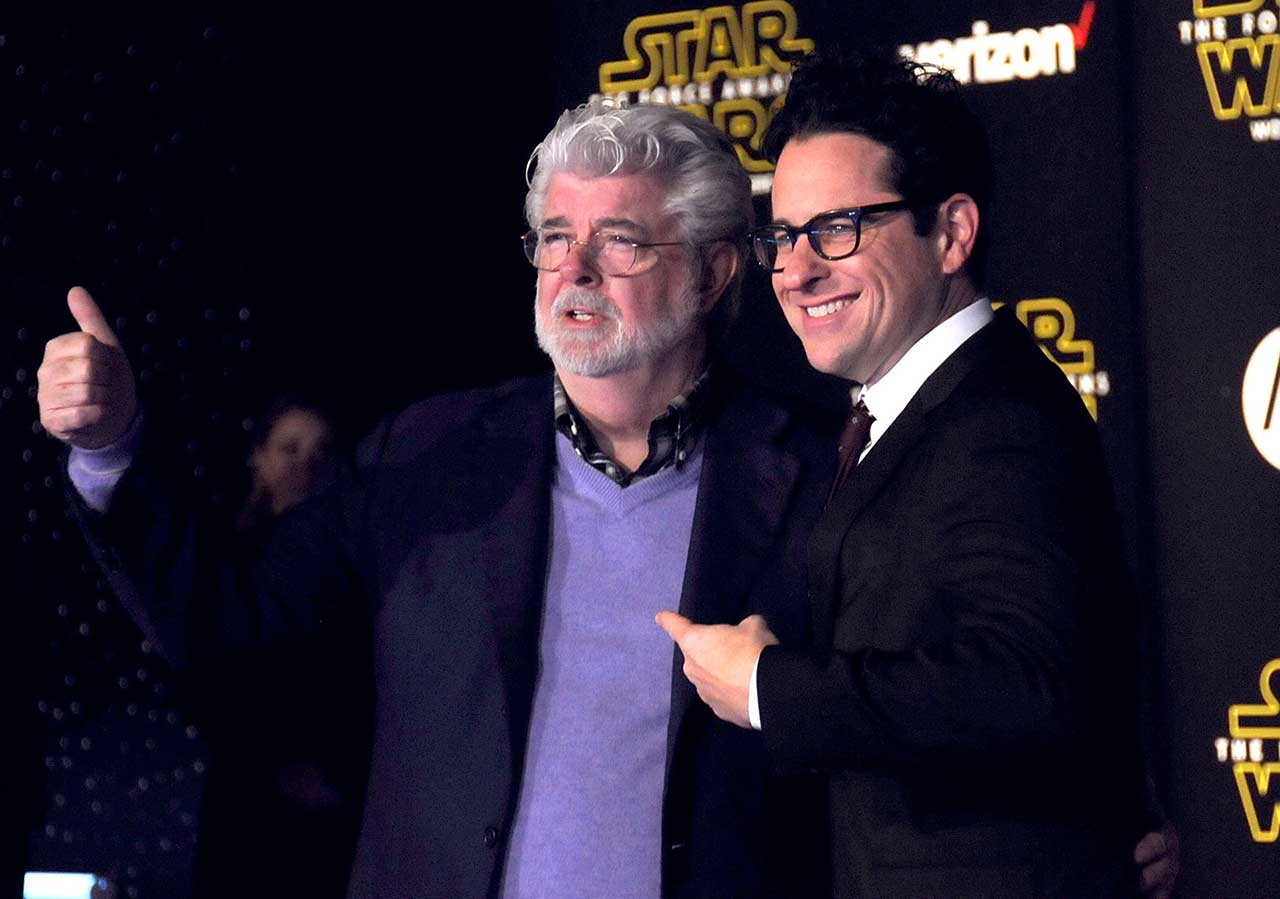 J J Abrams George Lucas