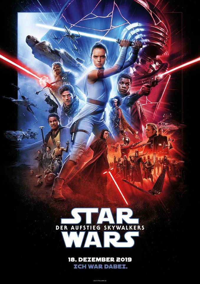 Star Wars The Rise Of Skywalker International Poster