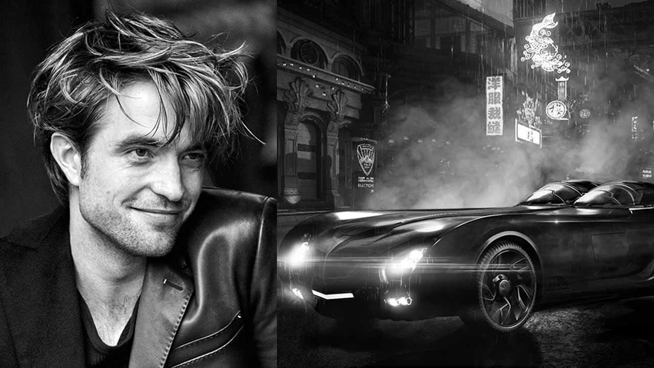 The Batman Batmobile Robert Pattinson