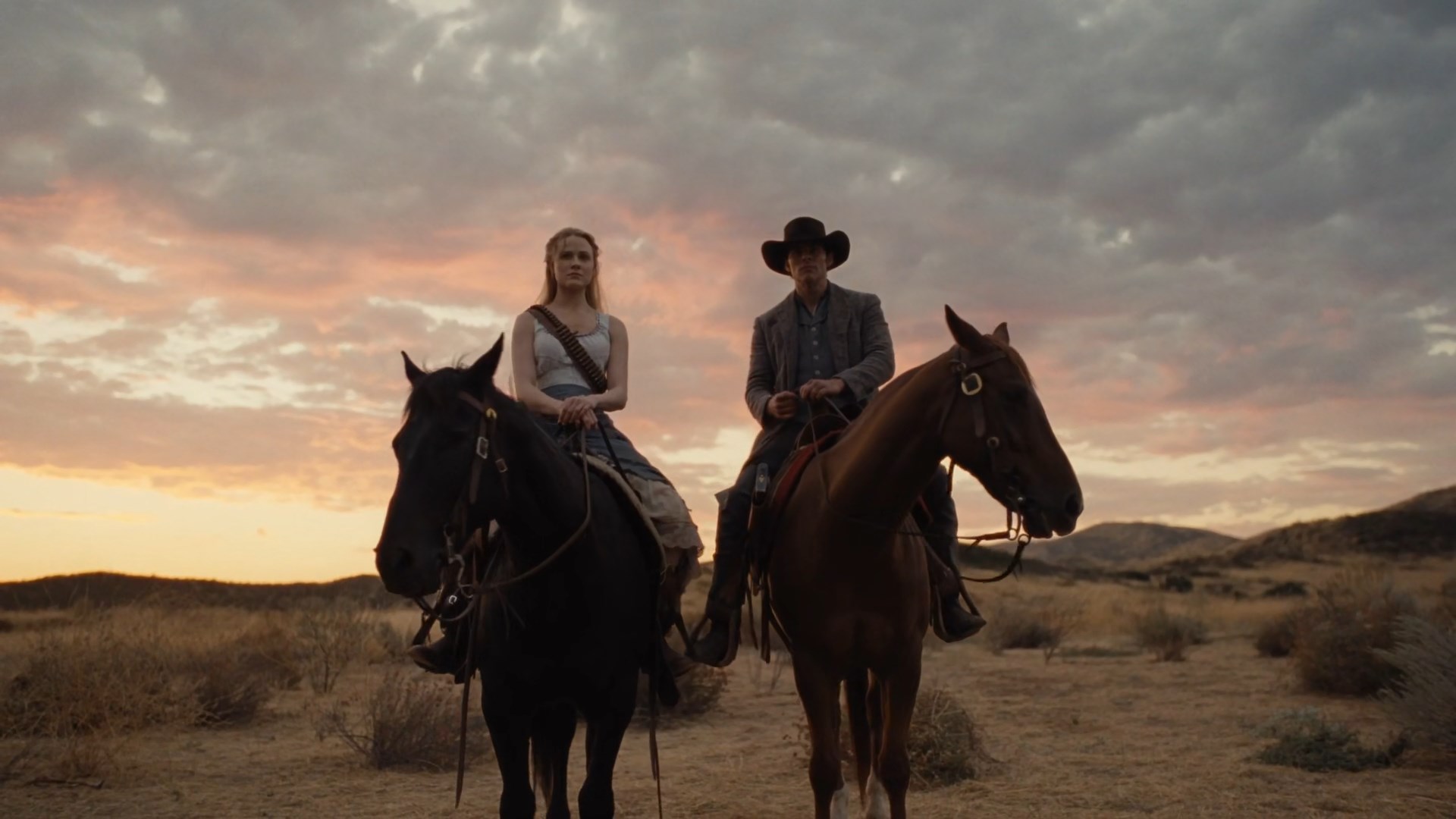 Westworld S02E02 Dolores Evan Rachel Wood Teddy Flood James Marsden
