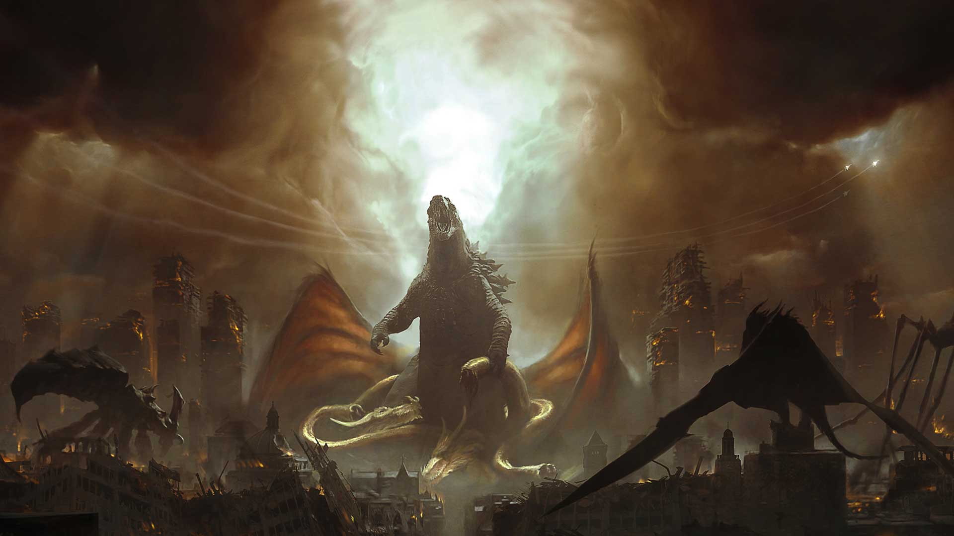 Godzilla King Of The Monsters Concept Art