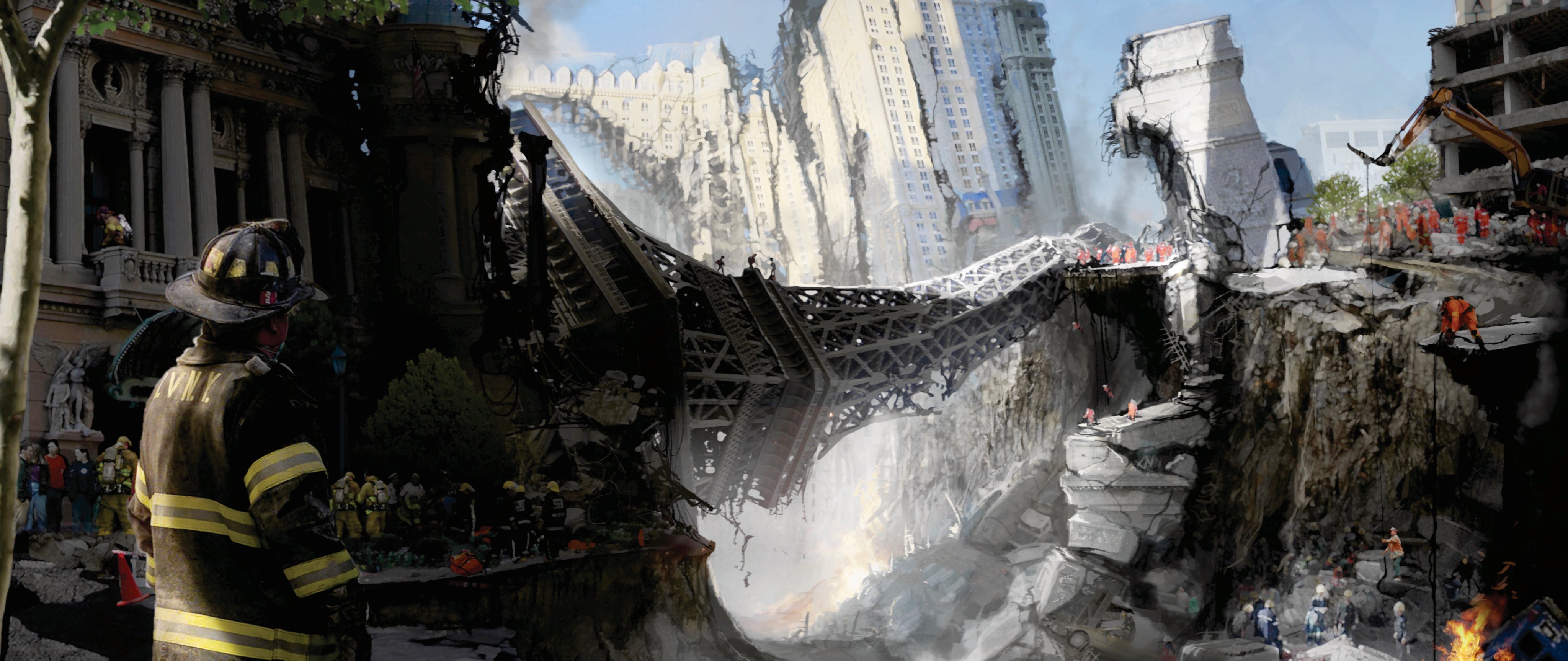 Godzilla MonsterVerse Watch Along Concept Art 04 - Female MUTO Las Vegas