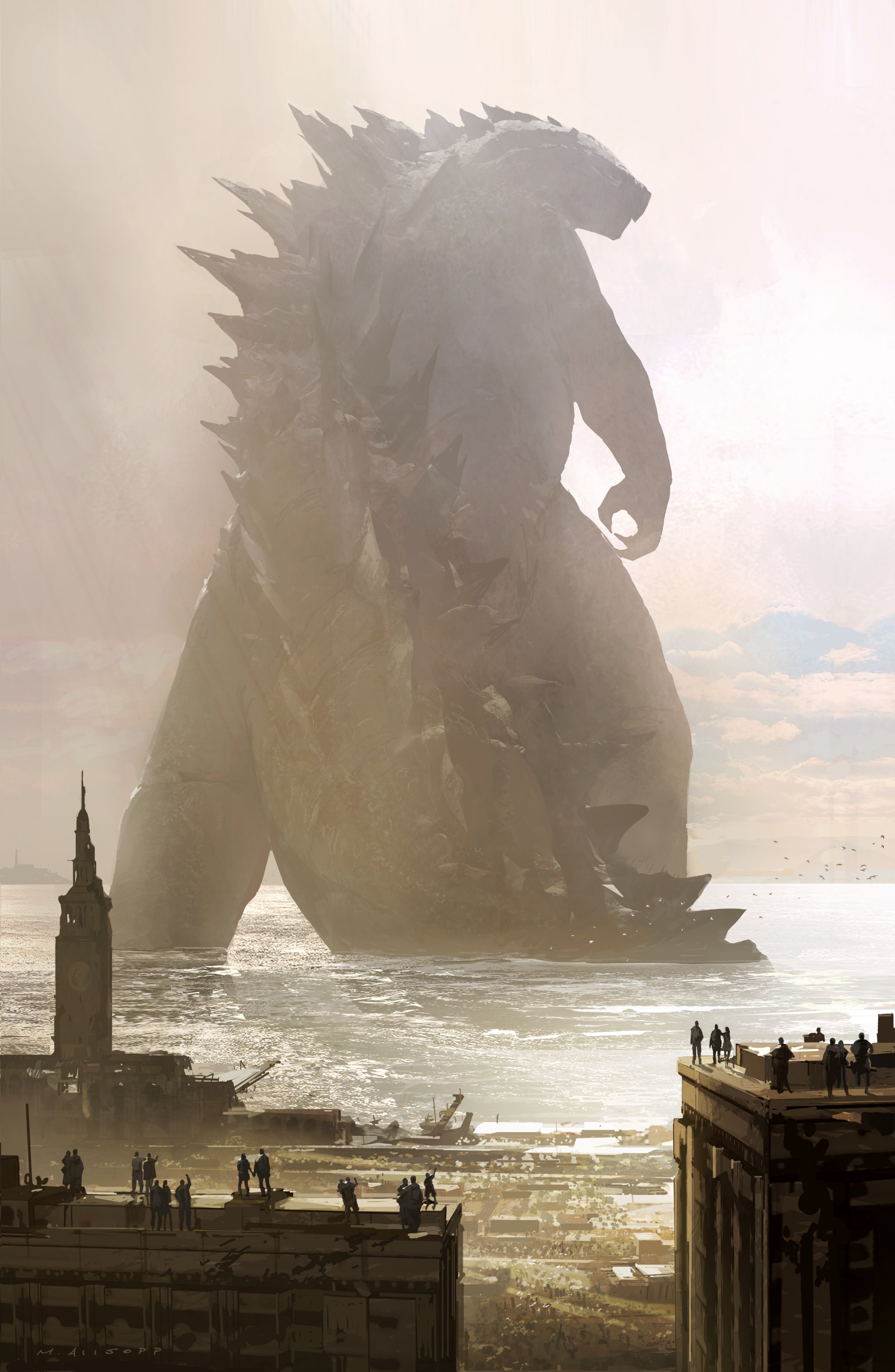 Godzilla MonsterVerse Watch Along Concept Art 05