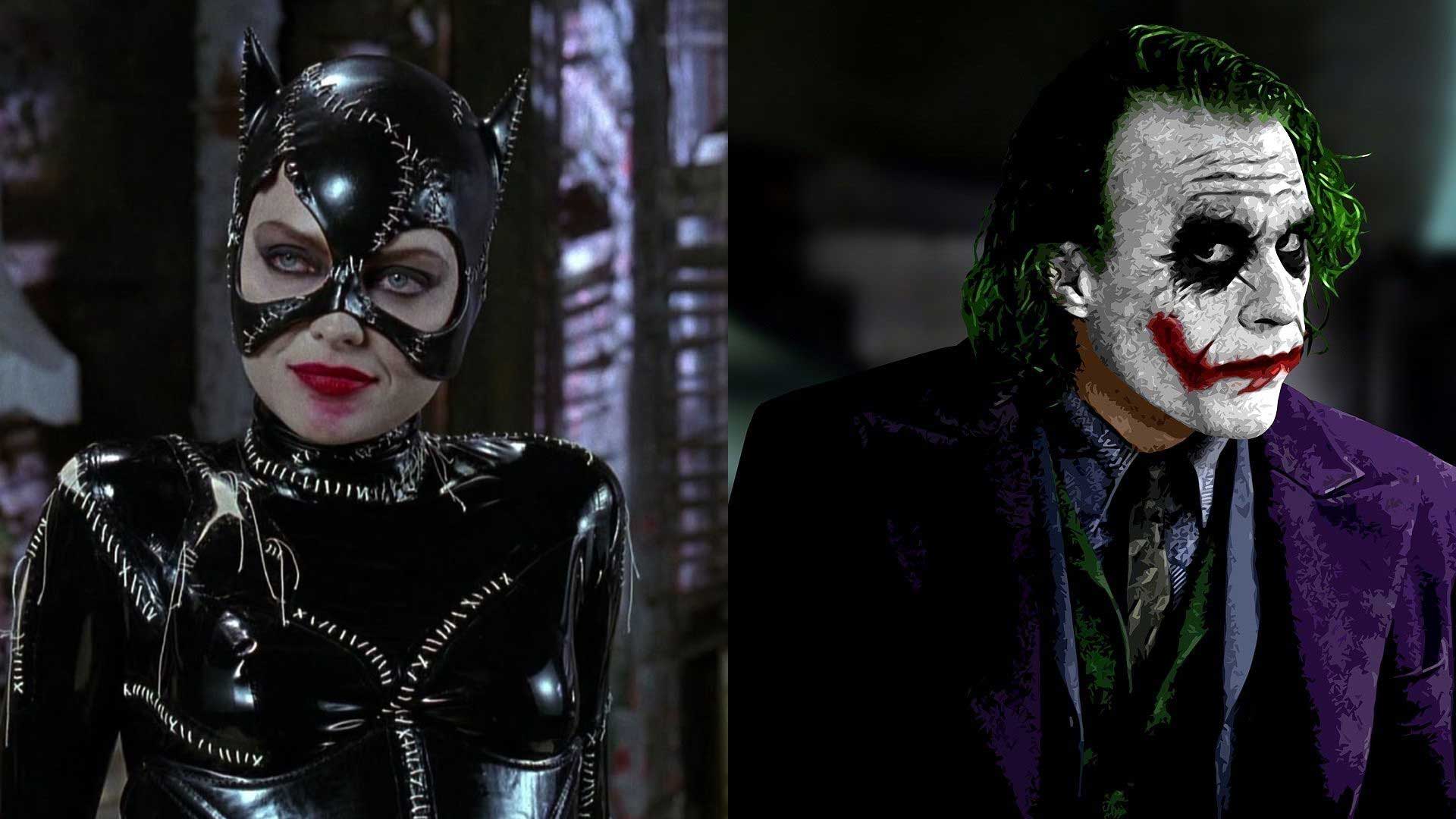 Michelle Pfeiffer Catwoman Heath Ledger Joker