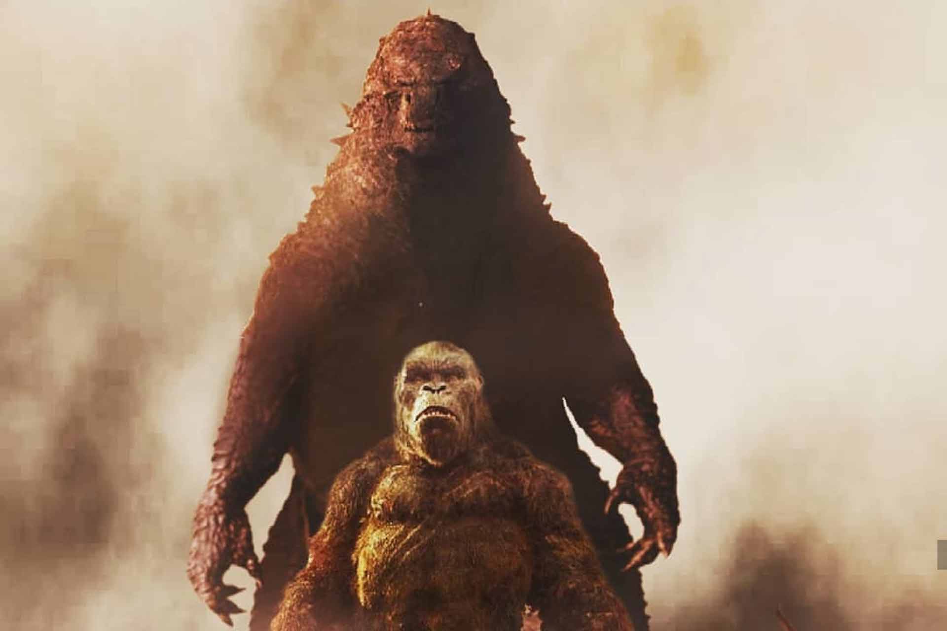 Godzilla vs Kong Fan Art Team Up