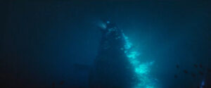 Godzilla vs Kong Trailer Still 45 - Godzilla prepares to fire atomic breath