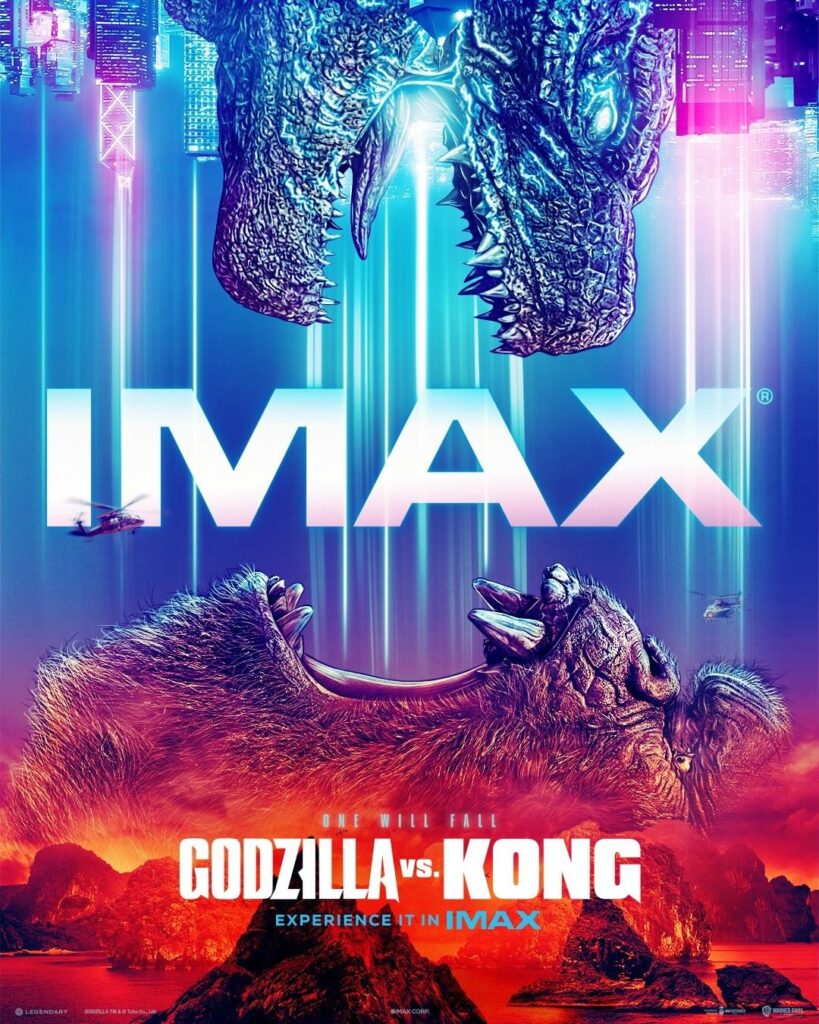 Godzilla vs Kong IMAX Poster
