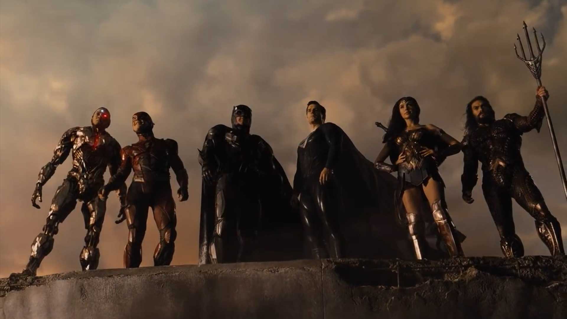 Zack Snyder Justice League Team Shot