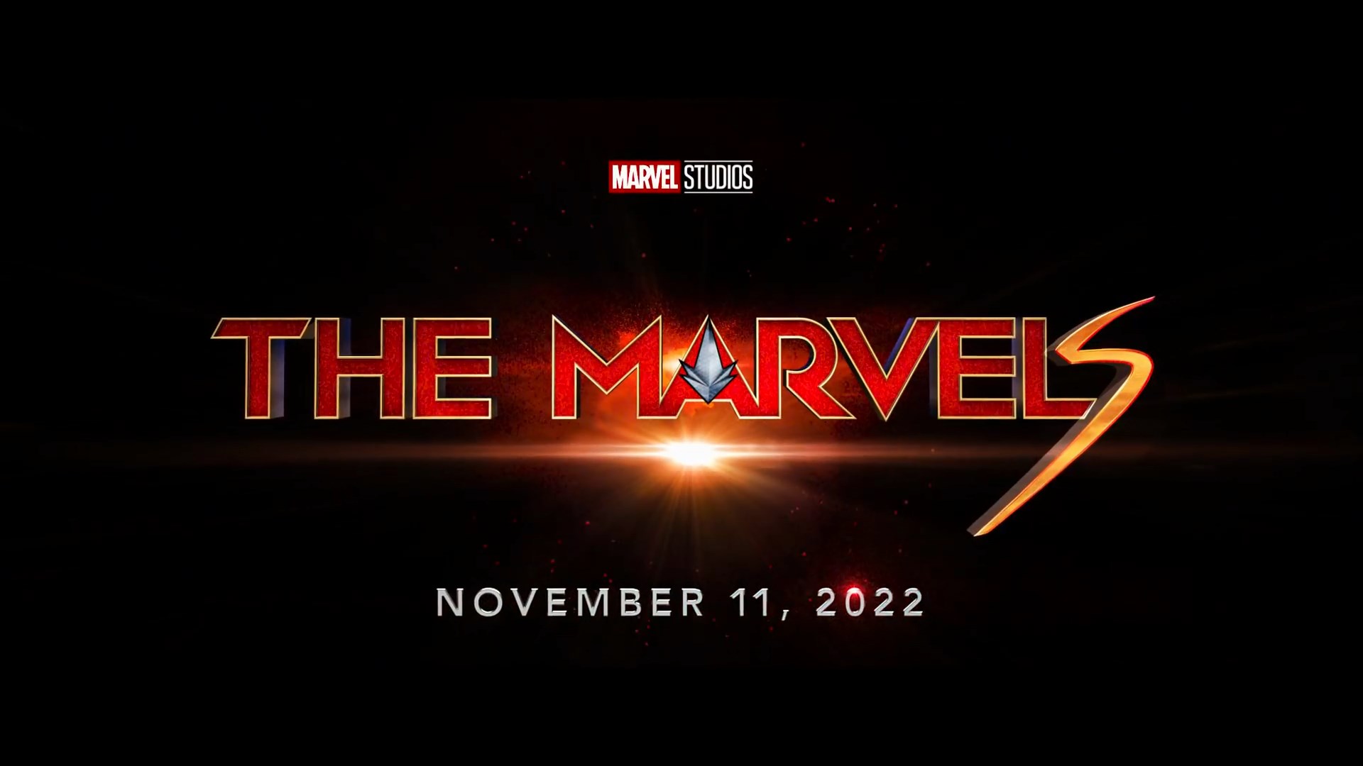 The Marvels Title Logo