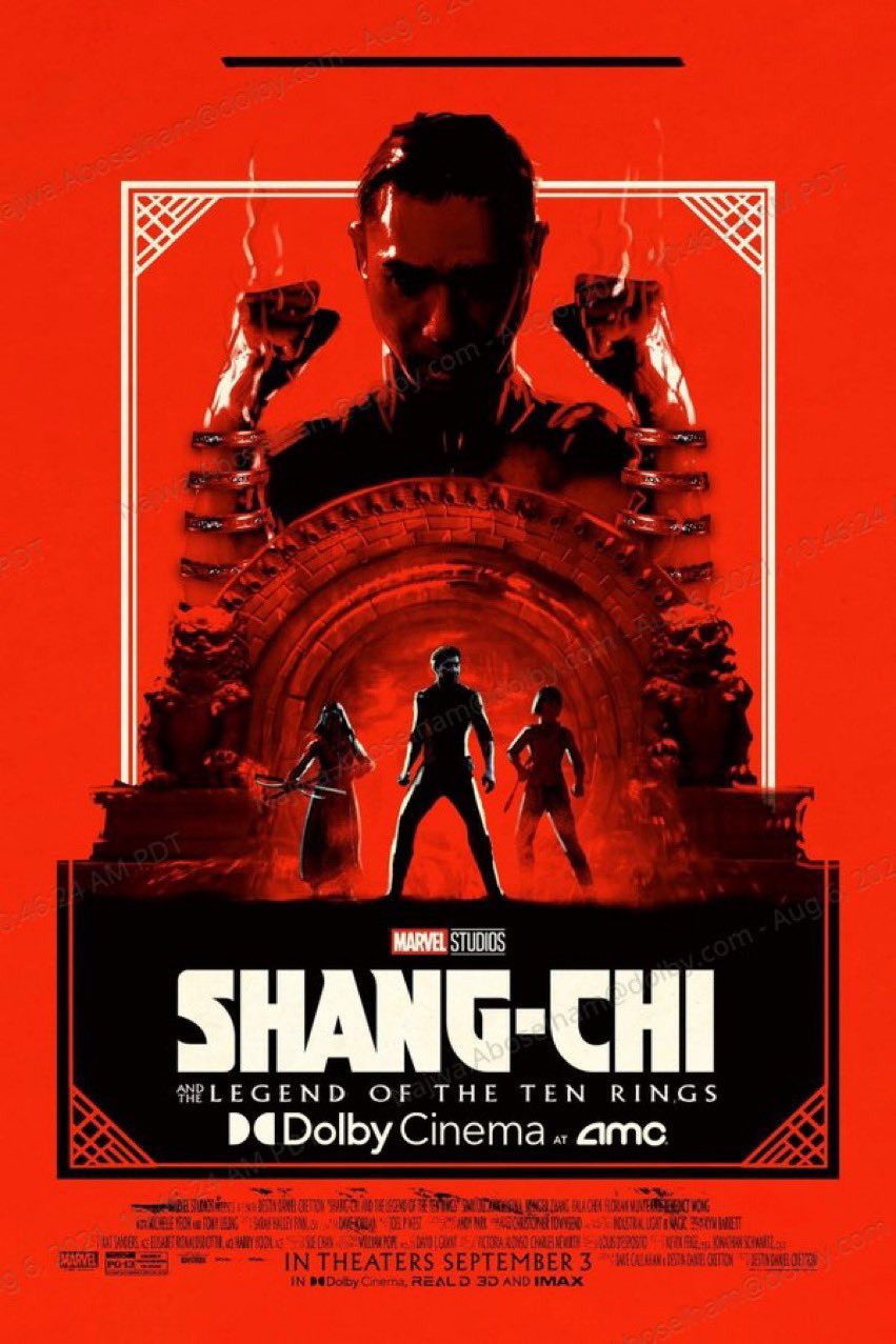 Shang-Chi And The Legend Of The Ten Rings Dolby Poster